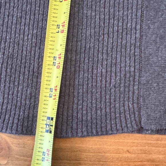 dressbarn Charcoal V-Neck Sweater - Picture 11 of 12